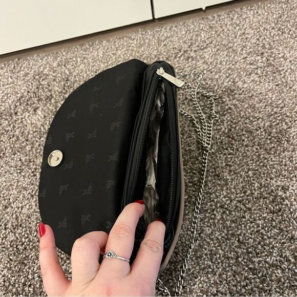 Beige and Plaid Women's Bag - Picture 8 of 11